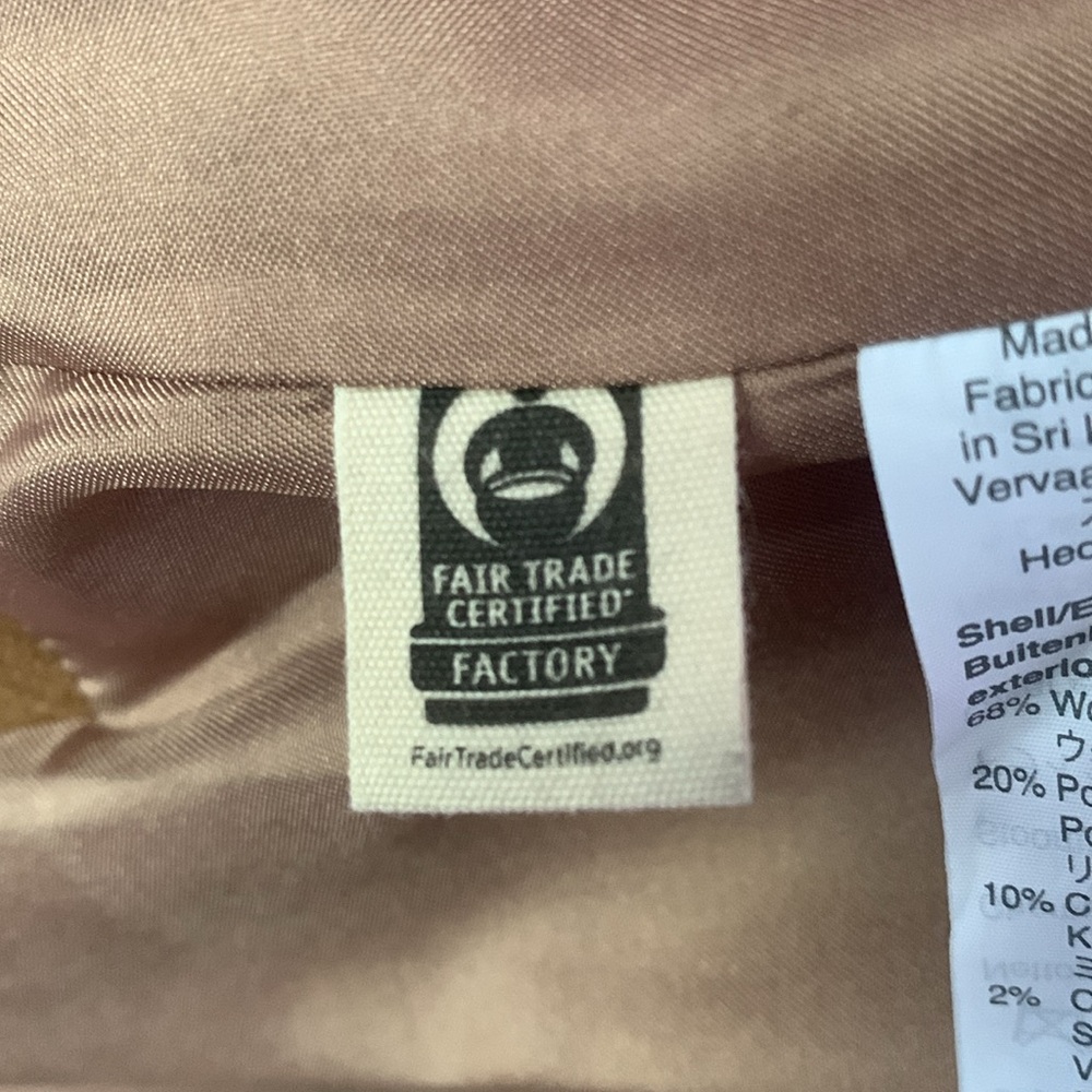 Madewell Wool Cashmere… Blend Camel coat size - Picture 8 of 15